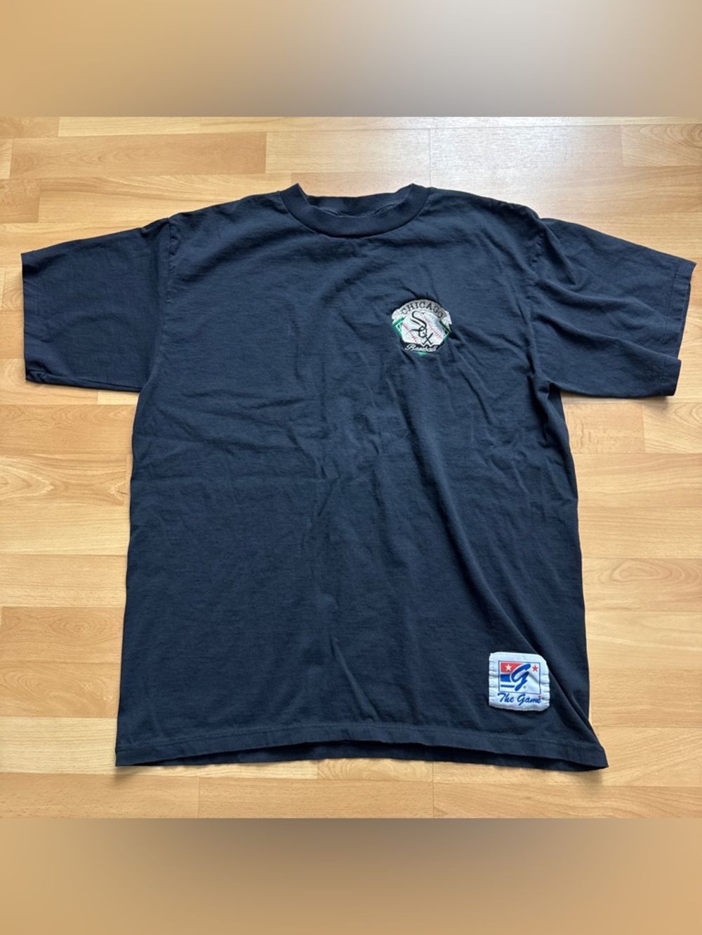 Vintage 90s Chicago White Sox The Game Single Stitch Tee Shirt Mens Size Large